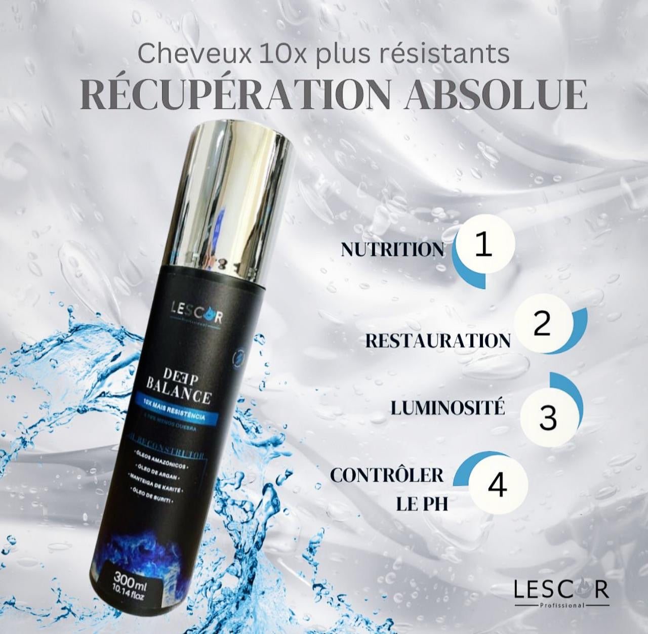 Soin Professionnel Régulateur de pH & Réparation Intense – Lescor